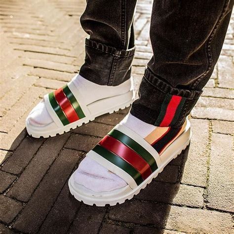 gucci men's sliders|Gucci slides men StockX.